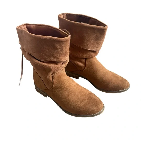 Rocket Dog Monica Slouch Bootie Brown 8” Shaft Women’s Size 5 1/2 - Picture 3 of 13